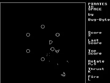 Pirates in Space (19xx)(Bug Byte)[SP-PIR] screen shot game playing